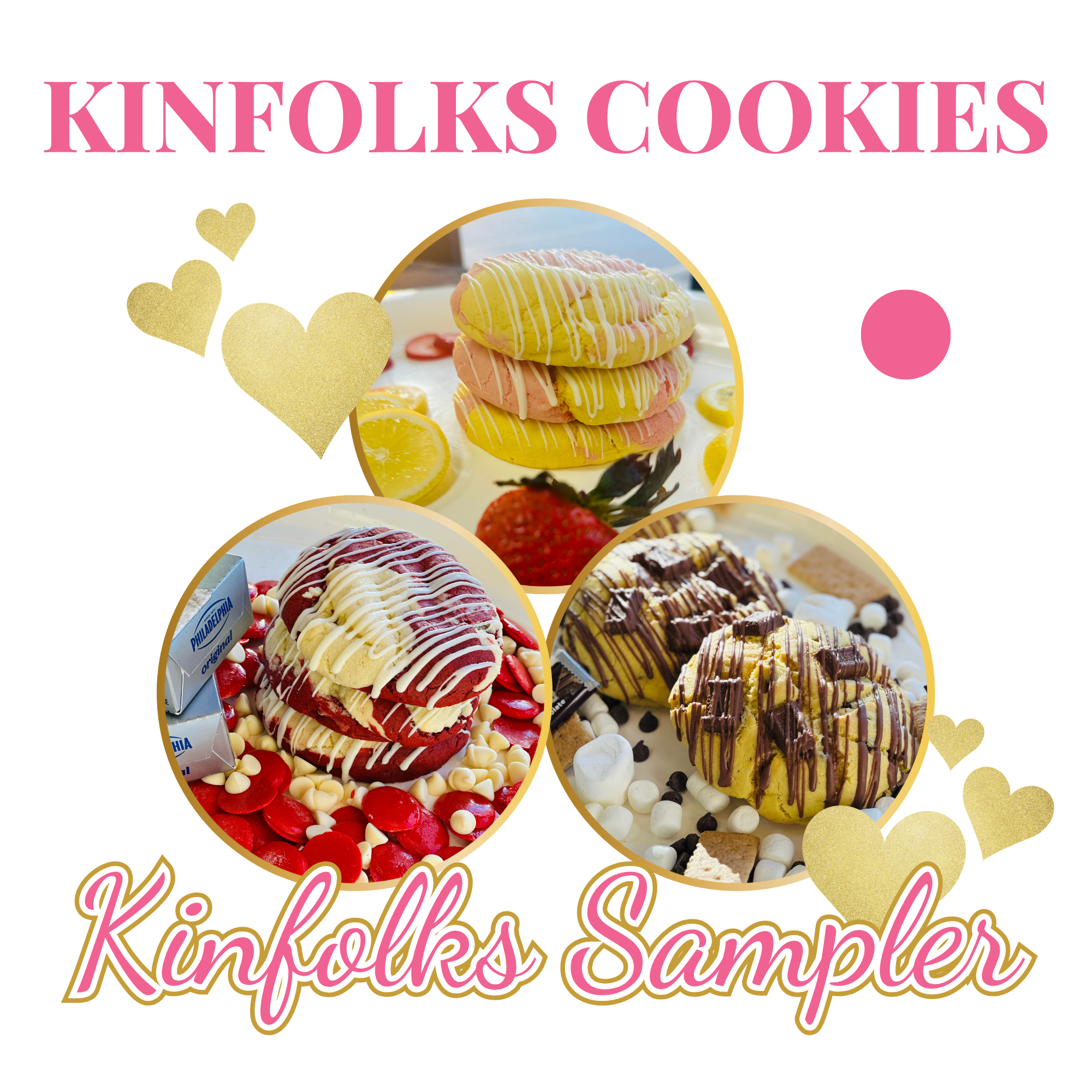Kinfolks  Sampler (3 Cookies)